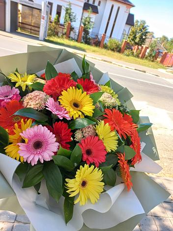 Букет цветов из: Герберы в Кривоносово